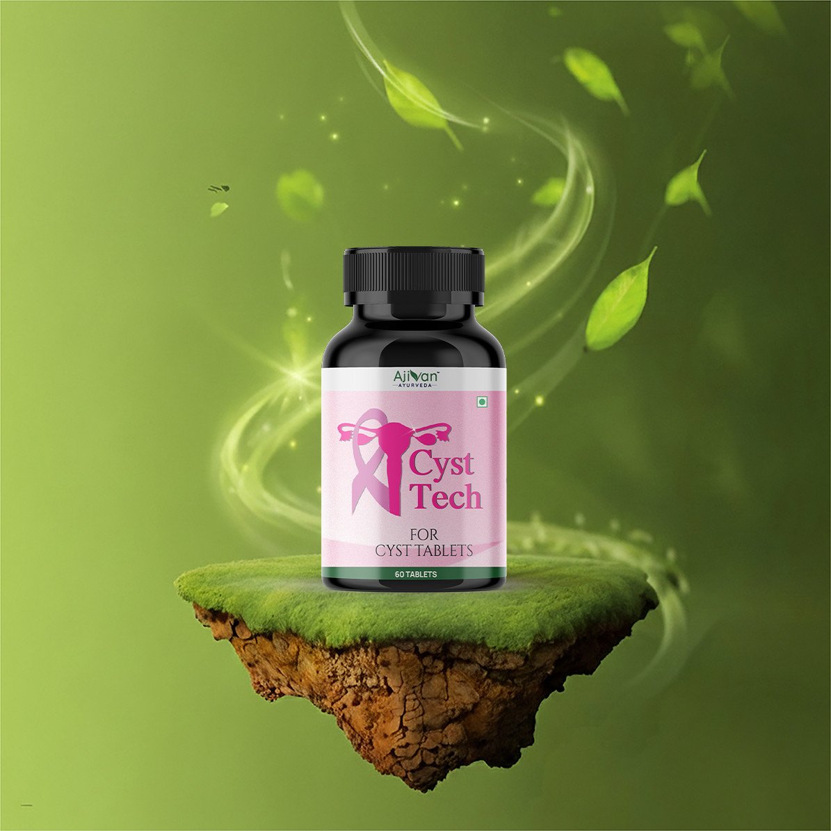 CYST TECH – Ayurvedic Tablets for Ovarian & Uterine Cyst Care