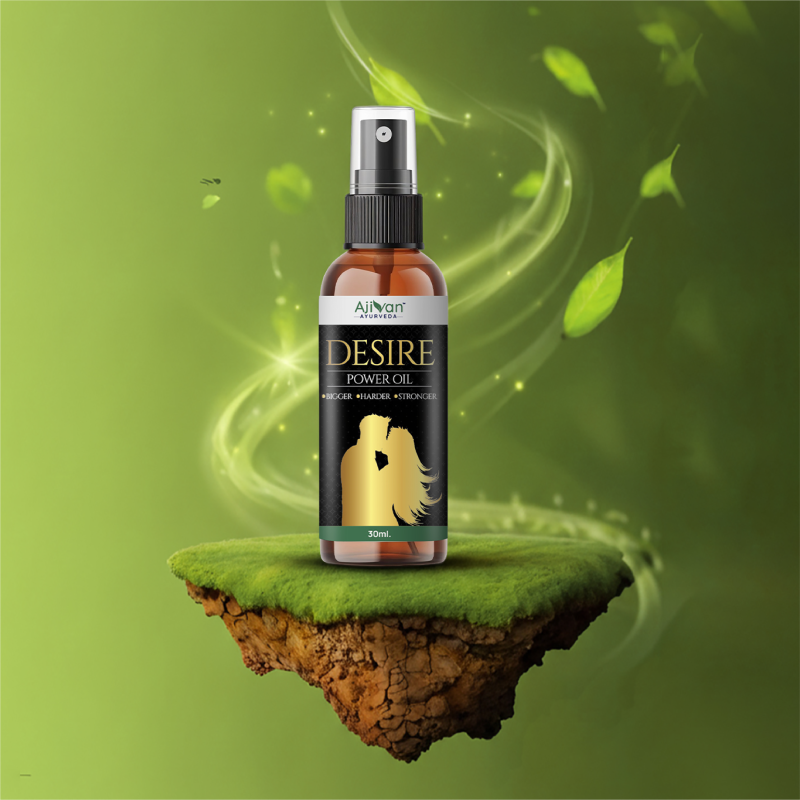 Desire Power Oil – Natural Strength & Performance Massage Oil